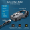 200X Magnification Microscope Lens with CPL Mobile LED Light Micro-Pocket Macro for Ios Android All Smartphones A 4