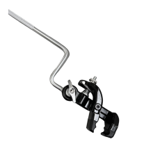 Abrazadera para cencerro de tambor con base de cocodrilo, clip lateral, accesorios para instrumentos de percusión