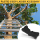 Steep Ladder Accessory Anti-Slip Stabilizer Sturdy Rail Scratch Protection - 3