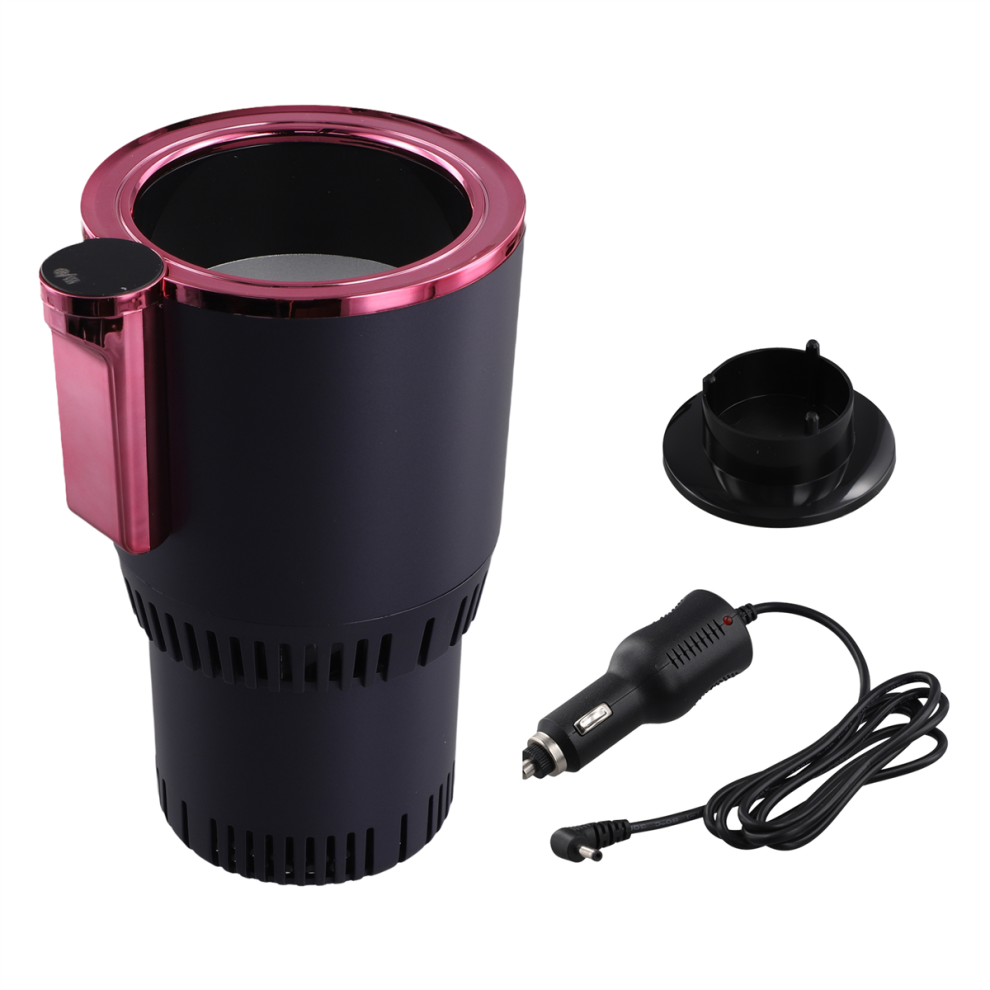12V Car 2 In 1 Heating Cooling Cup Warmer Cooler Smart Holder Digital Display Temperature Drinks Holders 4853024019277