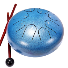 6 Inch 8 Tone Rain Drum Outdoor Chakra Garden Instrument Ethereal B