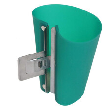 Envoltório cônico de silicone para canecas de sublimação 3D, braçadeira para copos de 17 oz para impressão de canecas