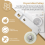 For W10837240 Dryer Idler Pulley with Bracket,Replace Part for 6