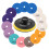 Kit de 16 discos de polimento diamantados de 4 polegadas e 100 mm, úmidos/secos, para pedra, concreto e mármore 4