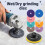 Kit de 16 discos de polimento diamantados de 4 polegadas e 100 mm, úmidos/secos, para pedra, concreto e mármore 8
