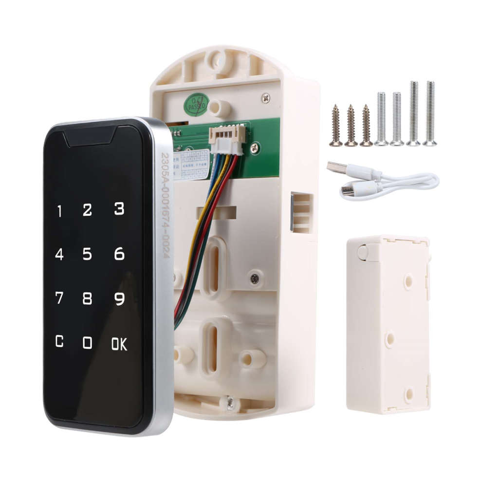 Electronic Smart Digital Door Lock Fingerprint Password Keyless Keypad 4851265611625