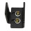 1Pcs Simple Design Wall Mounted Sliding Barn Door Bottom Floor Guide with Adjustable Bracket Black 4