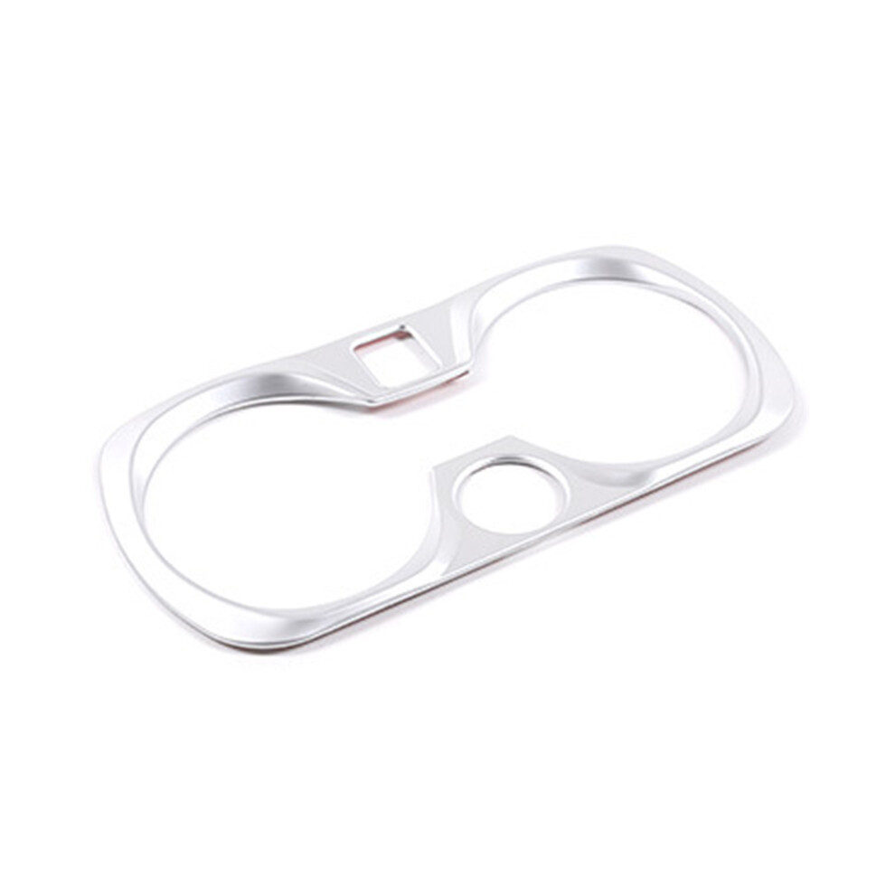 Garniture de couvercle de panneau de porte-gobelet à eau de contrôle central ABS chromé pour Série 3 G20 G28 2020