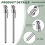 Tire Gauges Pressure Gauges, Pen Style, 2 Pack 7