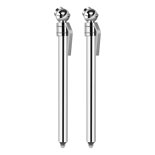 Tire Gauges Pressure Gauges, Pen Style, 2 Pack 1