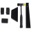 Laminate Wood Flooring Installation Kit with 30 Spacers, Tapping Block, Pull Bar and Mallet 1