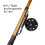 Plastic fly reel river fishing Stream left / right exchange possible (reel diameter 52 mm) 3