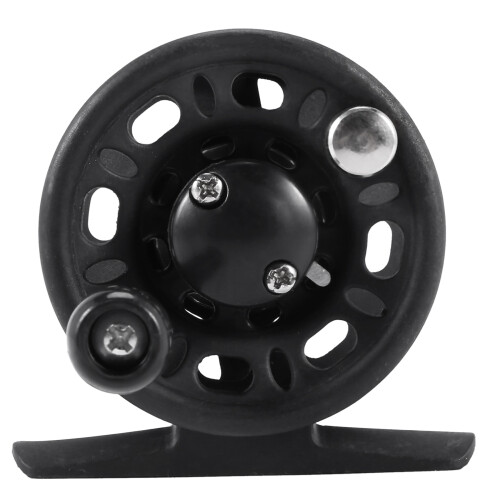 Plastic fly reel river fishing Stream left / right exchange possible (reel diameter 52 mm)