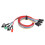 ATX PC Computer Motherboard Power Cord 2 Switch On With LED Light On/Off/Reset 8