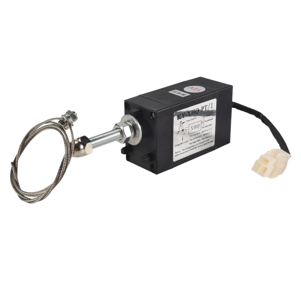 Normally Closed Dc 12V Engine Flameout Device Stop Solenoid Valve -Pt Power Off Pull 4851265627411