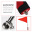 Extendable 2M Portable Telescopic Handheld Flag Pole Tool for Flags windsock 5
