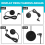 2 Button 5 Pin Massage Recliner Chair Electric Sofa Round Handle Power Switch 10
