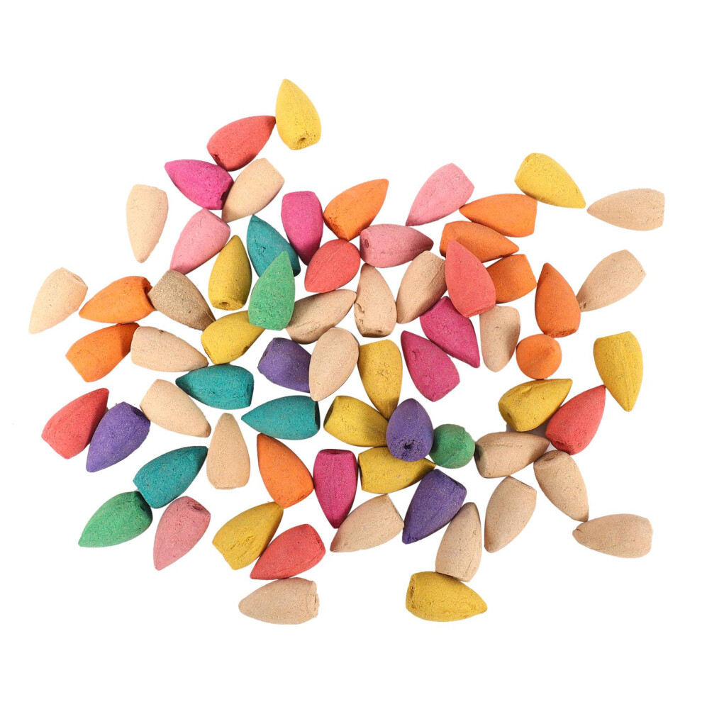 100pcs Reflux incense cones aromatherapy Lavender Rose-image-OPC-PH6YYDW-NEW