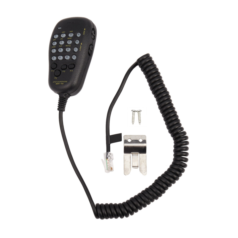 MicróFono De Mano DTMF-48A6J Con Conector RJ-45 Para Radios FT-8900, FT-2800M Y OT8G-image