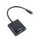 Cabo adaptador USB-C USB3.1 tipo C para conversor de transferência de vídeo VGA macho para fêmea 1080P 12 polegadas 4