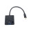 Cabo adaptador USB-C USB3.1 tipo C para conversor de transferência de vídeo VGA macho para fêmea 1080P 12 polegadas 7
