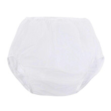 (XL, White) Waterproof Adult Diaper Cover with Incontinence Underwear for Disabled Elderly Postpartum Color XL