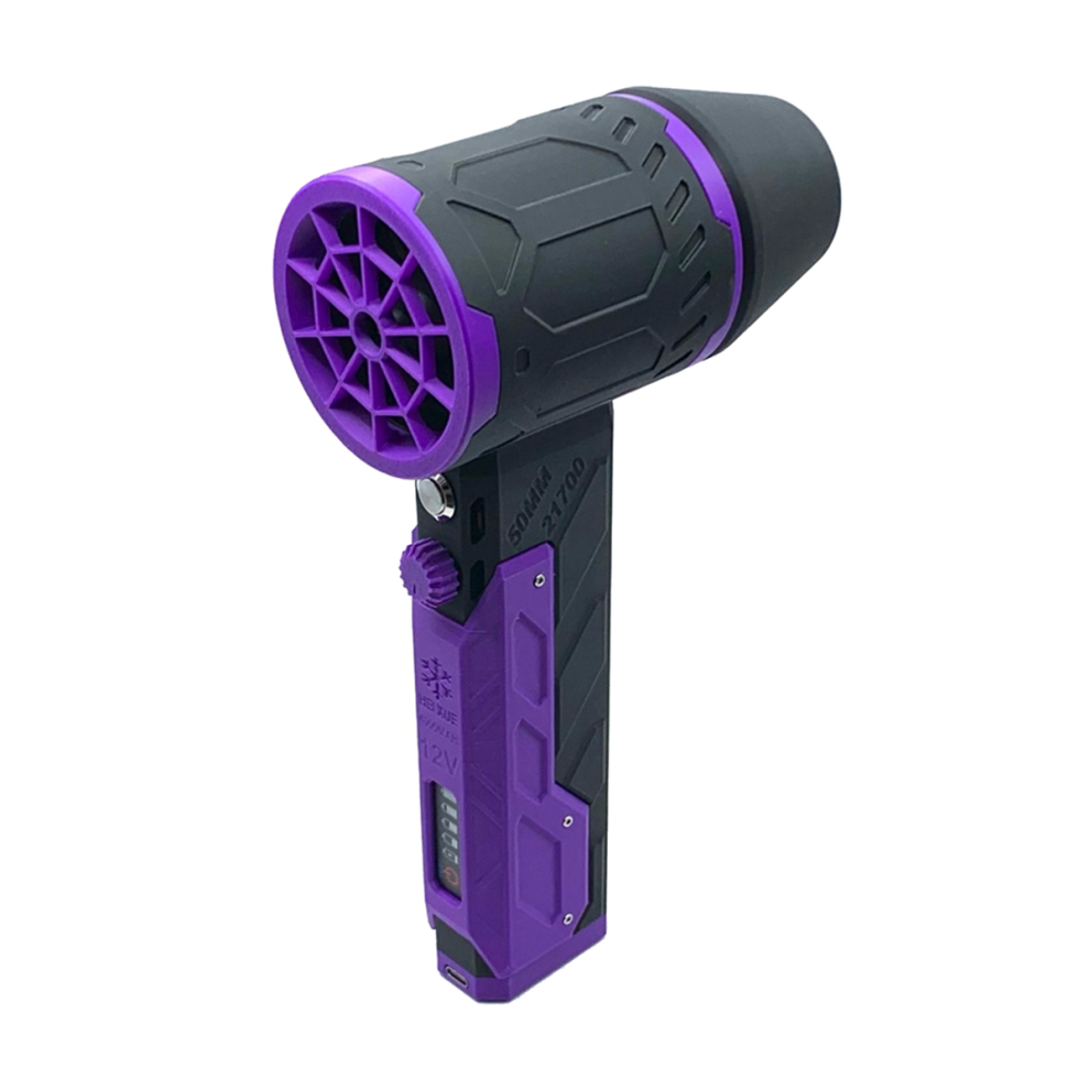 Turbo Jet Fan 50Mm Brushless Motor Violent Dust Blower Handheld 4000Mah Duct For Car Cleaning C 4853024076591