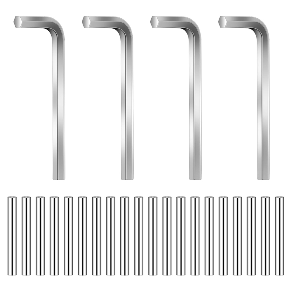Photos - Other for Repair Kopinma 24 Piece Spring Hinge Tension Pin Replacement Kit, Metal Holder Support P InKit for Residential and Door Hinges