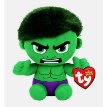 (Hullk) TY Marvel Avengers Plush Soft Toy - Beanie Babies