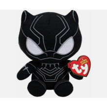 (Black Panther) TY Marvel Avengers Plush Soft Toy - Beanie Babies