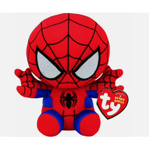 Ty (Spiderman) TY Marvel Avengers Plush Soft Toy - Beanie Babies