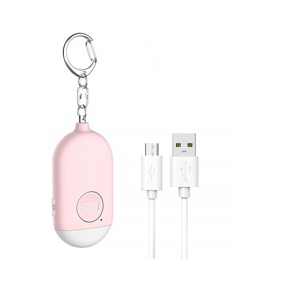 Personal Alarm Rechargeable Waterproof Emergency Self Sos Alert Rape Whistle Safety Siren For Women Kids Elders 4851265612707