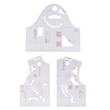 1:1 Mode Stof Ontwerp Liniaal Gewas Mal School Student Onderwijs Kleding Tekensjabloon Kleding Prototype