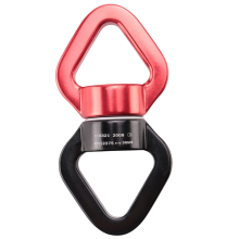 Outdoor universal wheel rotation linker 360-degree rotating shaft 3000 kg pulling force Climbing aerial yoga hammock ring connector