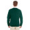(5XL, HUNTER) Buttoned V-Neck Sweater Cardigan for Men 2