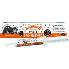 BUGALUGS Probiotics for Dogs & Cats for Gut Health, Digestive Probiotic Paste Prebiotics firms up stools Vet Formulated in Syringe Dispenser (30ml)