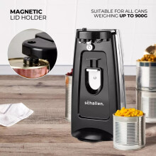 Electric Tin Can Jar Bottle Opener and Knife Sharpener 3 in 1