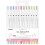 Zebra WYSS22-12CPL Clickart Water-Based Pen  PL12 Color Set 1