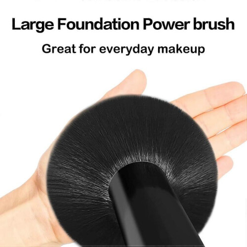Double-ended makeup brush, foundation blending makeup sponge powered kabuki brush for blending, blush 1