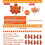 6 Pack Maple Leaves Garland String Light Fall Decor,Total 60Ft/120LED Thanksgiving Halloween Decorations 4