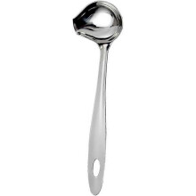 Stainless Steel Sauce Drizzle Spoon with Spout Sauce Ladle Gravy Ladle for Everyday Use
