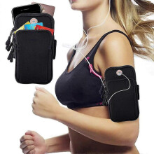 Universal Running Armband, Arm Cell Phone Holder Sports Armband for Running, Fitness And Gym Workouts