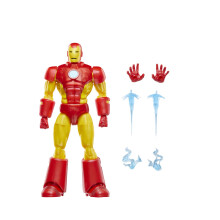 Marvel Legends Series Iron Man Model 09 Iron Man Comics Collectible 6-Inch Action Figure Retro-Inspired Blister Card