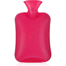 Premium Classic Rubber Hot Water Bottle, Durable Hot Water Bottle, Used for Hot Compress and Hyperthermia,2 Liter