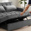 Snugg Furniture (Grey) Mallard 2 Seater Sofa Bed 5