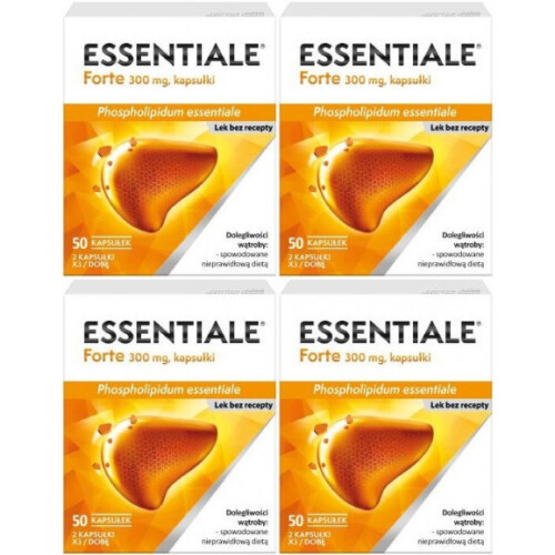 Sanofi Essentiale Forte x 4  strong liver 200 caps
