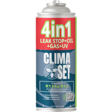 CLIMASET - Full KIT AC R134a 4in1, Gas Replacement