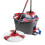 2-Pack Turbo Spin Mop with EasyWring Foot Pedal and Microfiber Cleaning Head for Efficient Cleaning 1