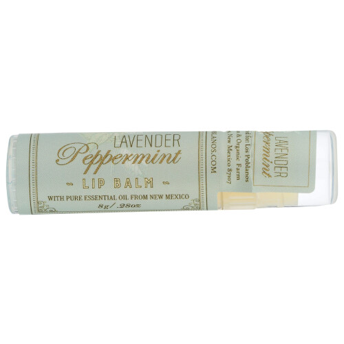 LOS POBLANOS Lavender Peppermint Lip Balm 0.28 OZ 2