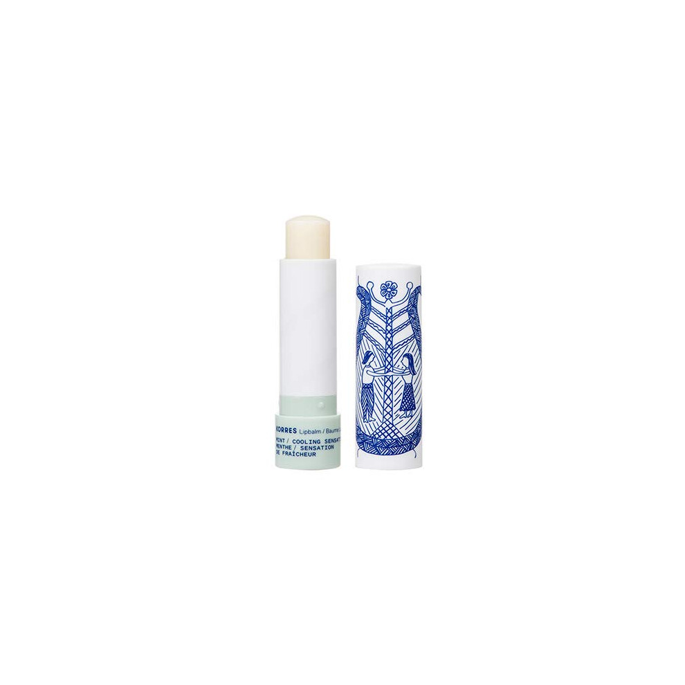 'KORRES Basalm Lip Butters  Clear  Mint  4.5 g.